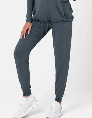 Fashion Atletische Zwangerschapsbroek Van Ecologisch Geverfde Modal Vrouw Zwangerschaps-Essentials
