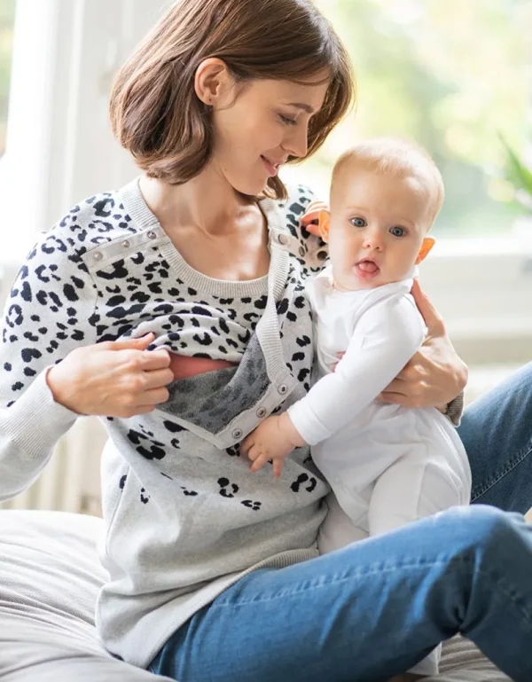 New Baby Sensorische Zwangerschaps- En Voedingstrui Vrouw Topjes