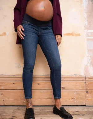 Best Biologische Skinny Zwangerschapsjeans Voor Onder De Buik Vrouw Jeans