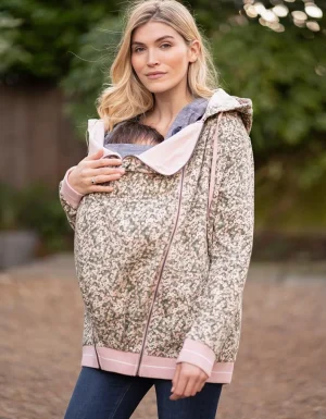 Discount Bloemenprint 3 In 1 Zwangerschaps- Tot Draaghoodie Vrouw Jassen En Jacks