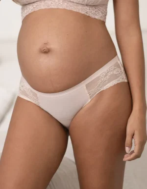 Cheap Blush Kanten Zwangerschapsslips Vrouw Lingerie En Corrigerende Kleding