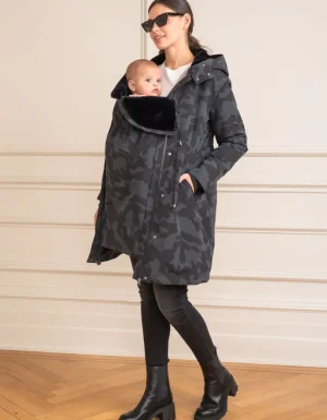 Store Camo 3-In-1 Zwangerschaps- En Babydraagparka Vrouw Jassen En Jacks