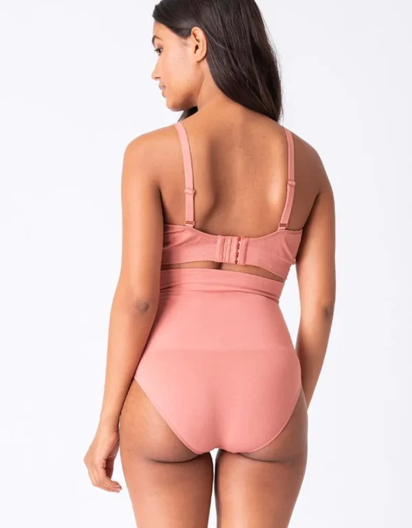 Store Corrigerende Slips Voor Na De Zwangerschap - Zwart En Terracotta Vrouw Zwangerschaps-Essentials