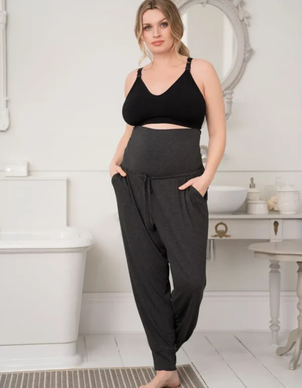 New Curve Zwangerschapsloungebroeken, 2-Pack Vrouw Pyjama'S En Loungewear