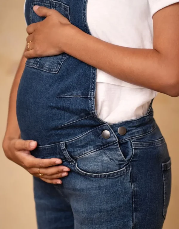 Store Denim Zwangerschapstuinbroek Vrouw Jeans