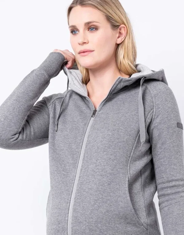 New Grijs 3-In-1 Zwangerschapshoodie Vrouw Jassen En Jacks