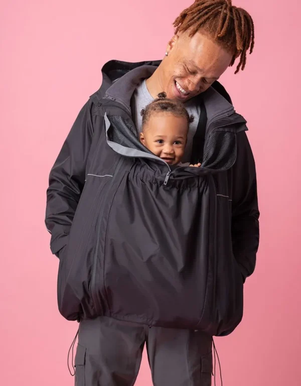 Flash Sale 6-In-1 Waterdicht Herenjack Met Babybuidel Vrouw Jassen En Jacks