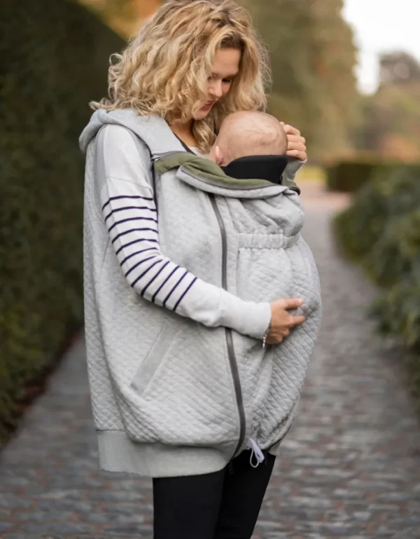 Cheap Kaki Lichtgewicht 6-In-1 Jas Voor Zwangerschap En Het Dragen Van Een Baby Kinderen Babydragen Innovatie