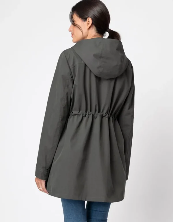 Discount Kaki Utility Parka 4-In-1 Zwangerschaps-Naar-Draagjack Met Capuchon Kinderen Babydragen Innovatie