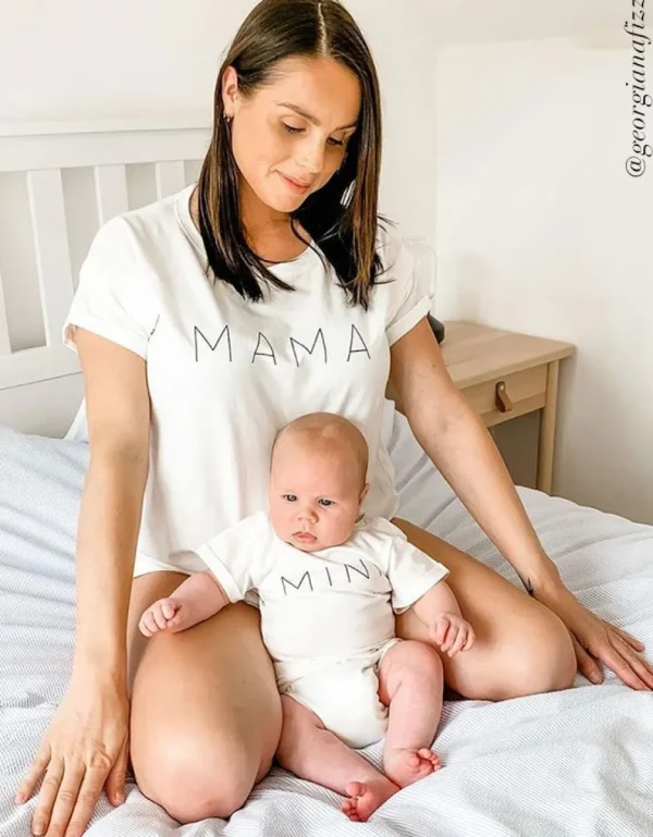 Shop Mama- En Mini-T-Shirts Van Biologisch Katoen Vrouw Topjes