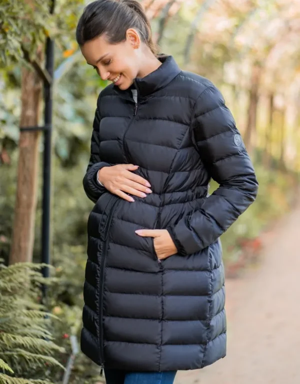 New Middellange Donzen 3-In-1 Jas Voor Zwangerschap En Het Dragen Van Een Baby Kinderen Babydragen Innovatie