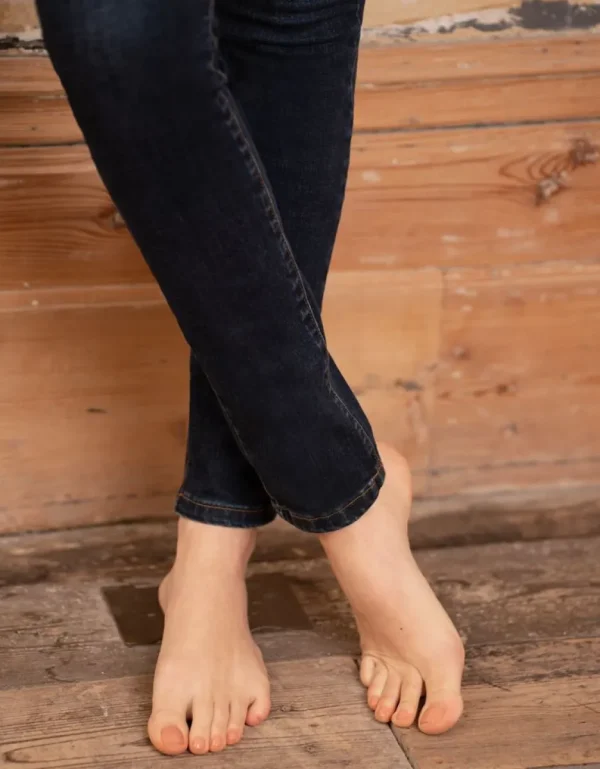 New Over-De-Buik Zwangerschapsjeans Van Biologisch Katoen Vrouw Jeans