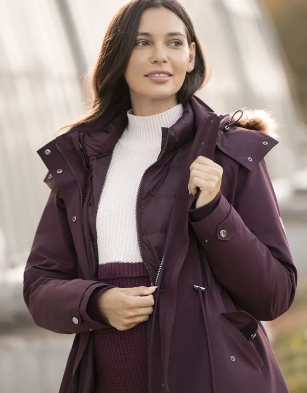 Best Sale Premium 6-In-1 Jas Met Uitneembare Donzen Voering Vrouw Jassen En Jacks