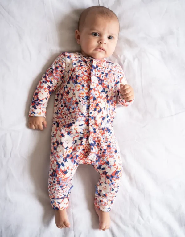 New Set Met Slaappakje En Slabbetje, Biologisch Katoen, Handige Rits Kinderen Babykleding