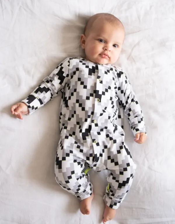 Shop Set Met Slaappakje En Slabbetje, Biologisch Katoen, Handige Rits Kinderen Babykleding