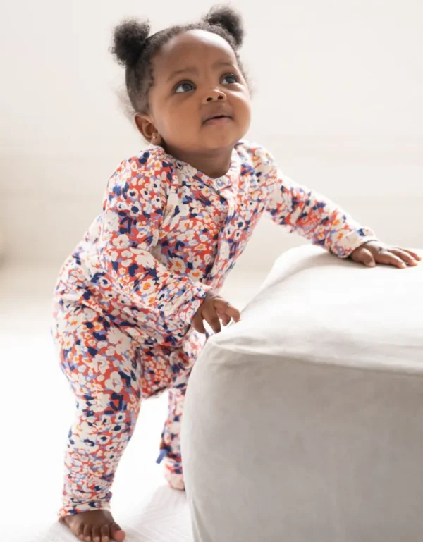 New Set Met Slaappakje En Slabbetje, Biologisch Katoen, Handige Rits Kinderen Babykleding