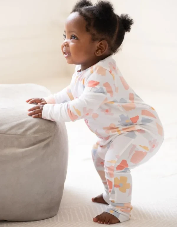Flash Sale Set Met Slaappakje En Slabbetje, Biologisch Katoen, Handige Rits Kinderen Babykleding