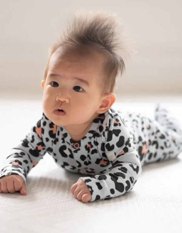 Outlet Set Met Slaappakje En Slabbetje, Biologisch Katoen, Handige Rits Kinderen Babykleding