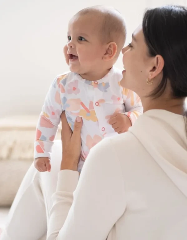 Flash Sale Set Met Slaappakje En Slabbetje, Biologisch Katoen, Handige Rits Kinderen Babykleding