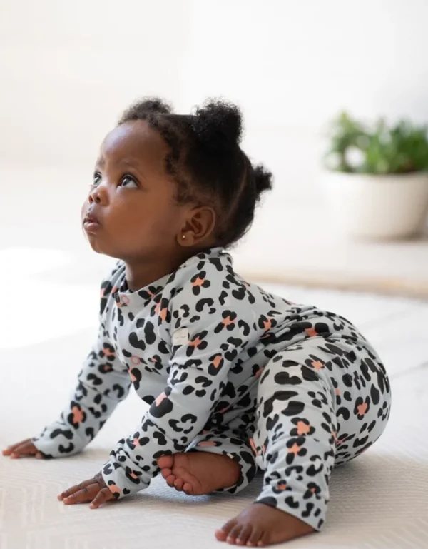 Outlet Set Met Slaappakje En Slabbetje, Biologisch Katoen, Handige Rits Kinderen Babykleding