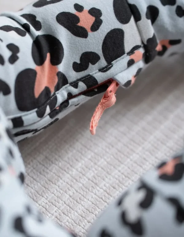 Outlet Set Met Slaappakje En Slabbetje, Biologisch Katoen, Handige Rits Kinderen Babykleding