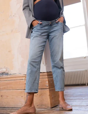 Cheap Toelopende Zwangerschapsjeans Van Biologisch Katoen Vrouw Jeans