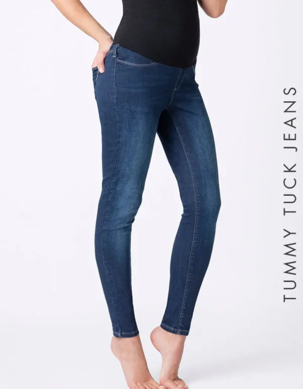 Sale Vormgevende Jeans Voor Na De Zwangerschap Vrouw Zwangerschaps-Essentials