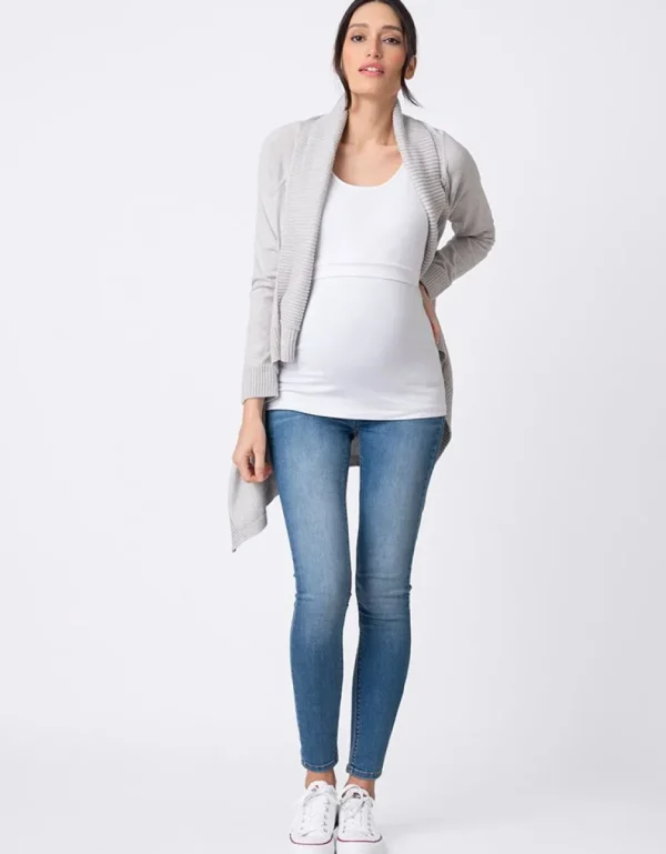Outlet Witte Positie- En Voedingstanktop Vrouw Topjes