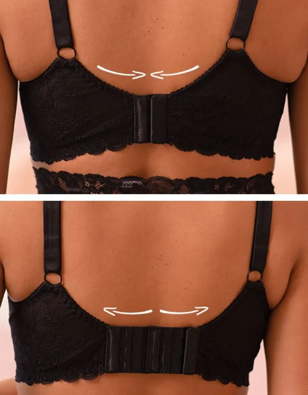 Shop Zwarte, Niet-Voorgevormde Zwangerschaps- En Borstvoedingsbh Met Kant Vrouw Lingerie En Corrigerende Kleding